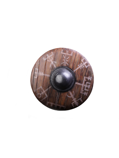 50cm LARP-Rundschild "Vegvisir" 